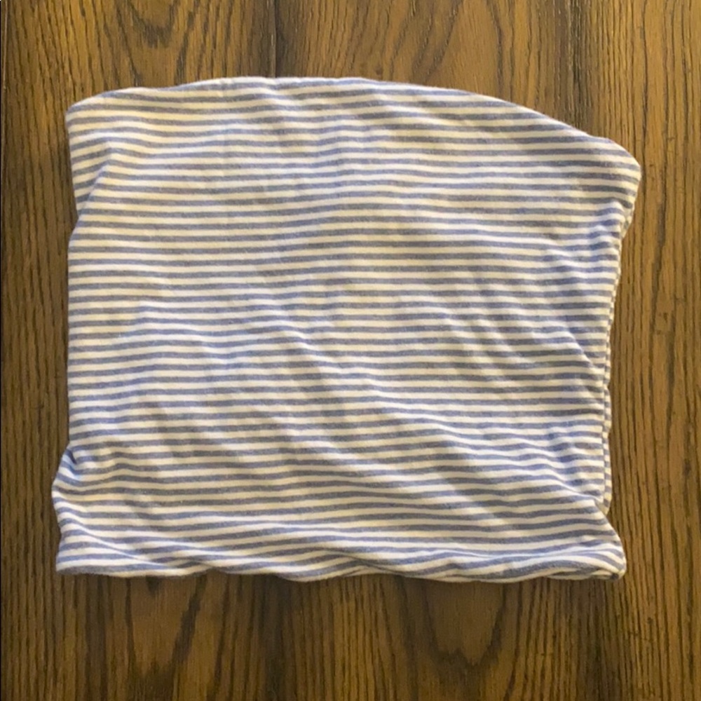 brandy melville striped tube top